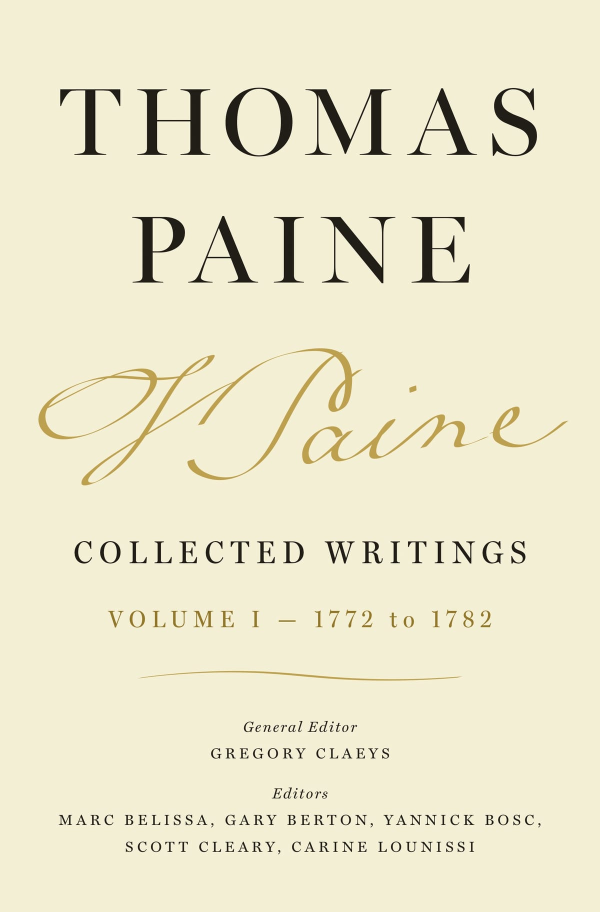 Thomas Paine Collected Writings